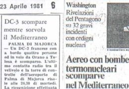 Aerei scomparsi e UFO, solo un’ipotesi?
