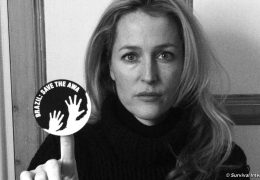 Gillian Anderson e Survival International a sostegno delle tribù incontattate del Brasile