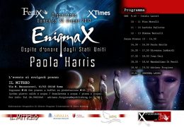 ENIGMA X – Conferenza a Roma il 23 Giugno