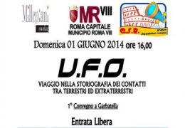 Convegno UFO a Roma presso il mercato coperto della Garbatella