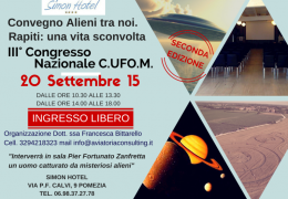 20 settembre 2015 – Convegno a Pomezia “Alieni tra noi”