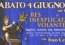 4 Giugno 2016 – Convegno ad Ardea “Res inexplicatae volantes”