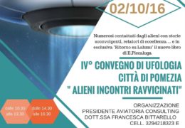 2 Ottobre 2016 – IV Convegno di Ufologia Città di Pomezia